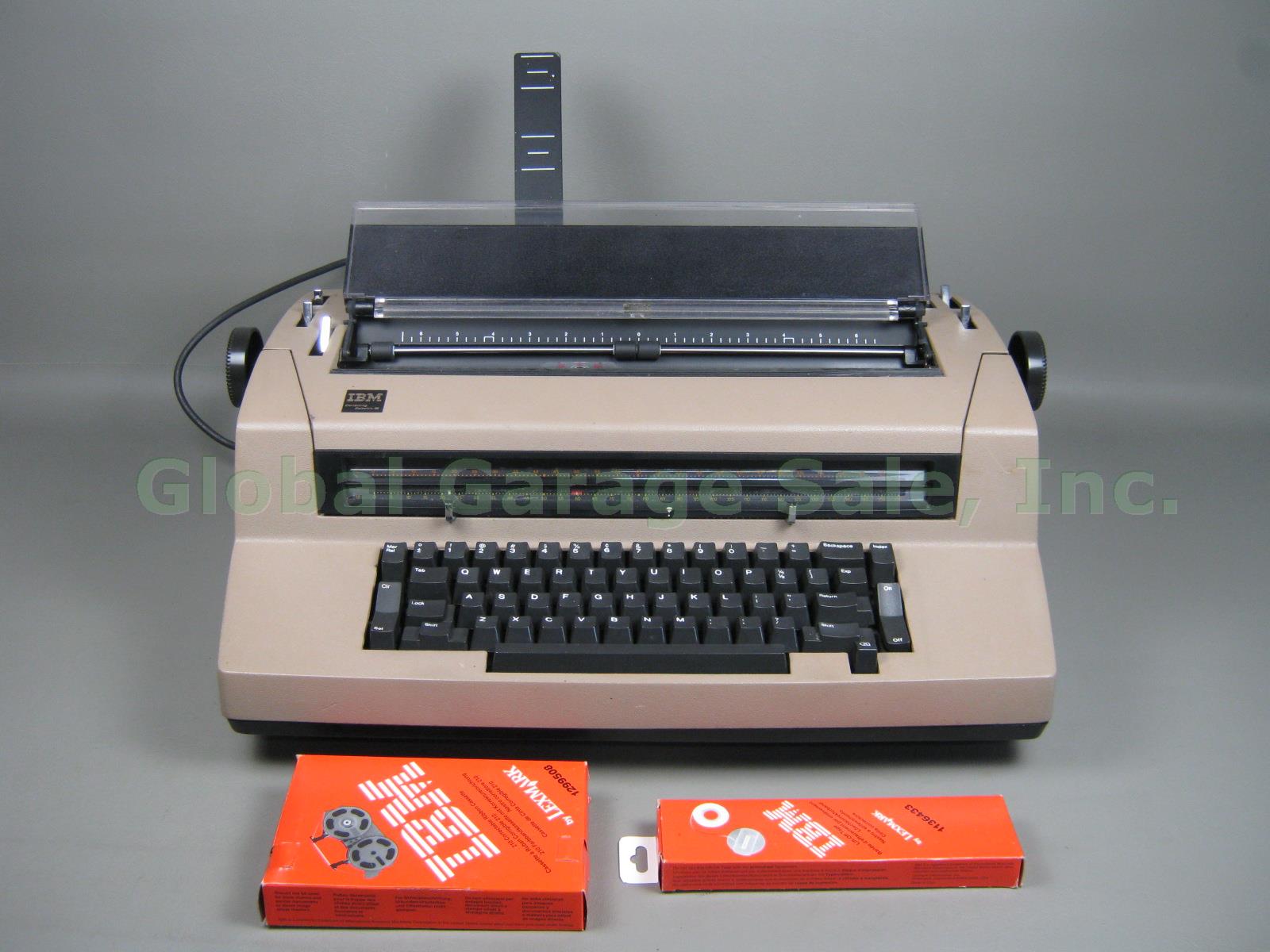 Brown IBM Correcting Selectric III Typewriter Professionally Refurbished 7/30/15