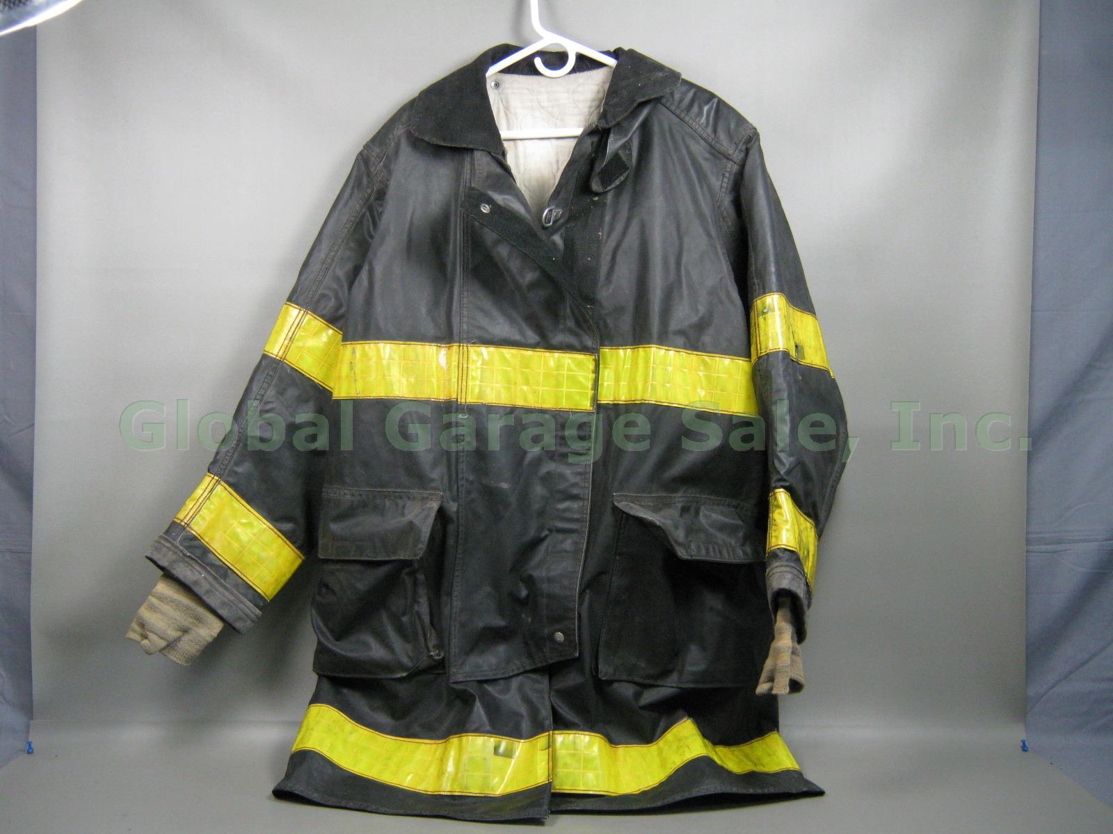 Fyrepel Chicago Illinois Firefighter Winter Turnout Bunker Jacket Coat 46-44 NR!