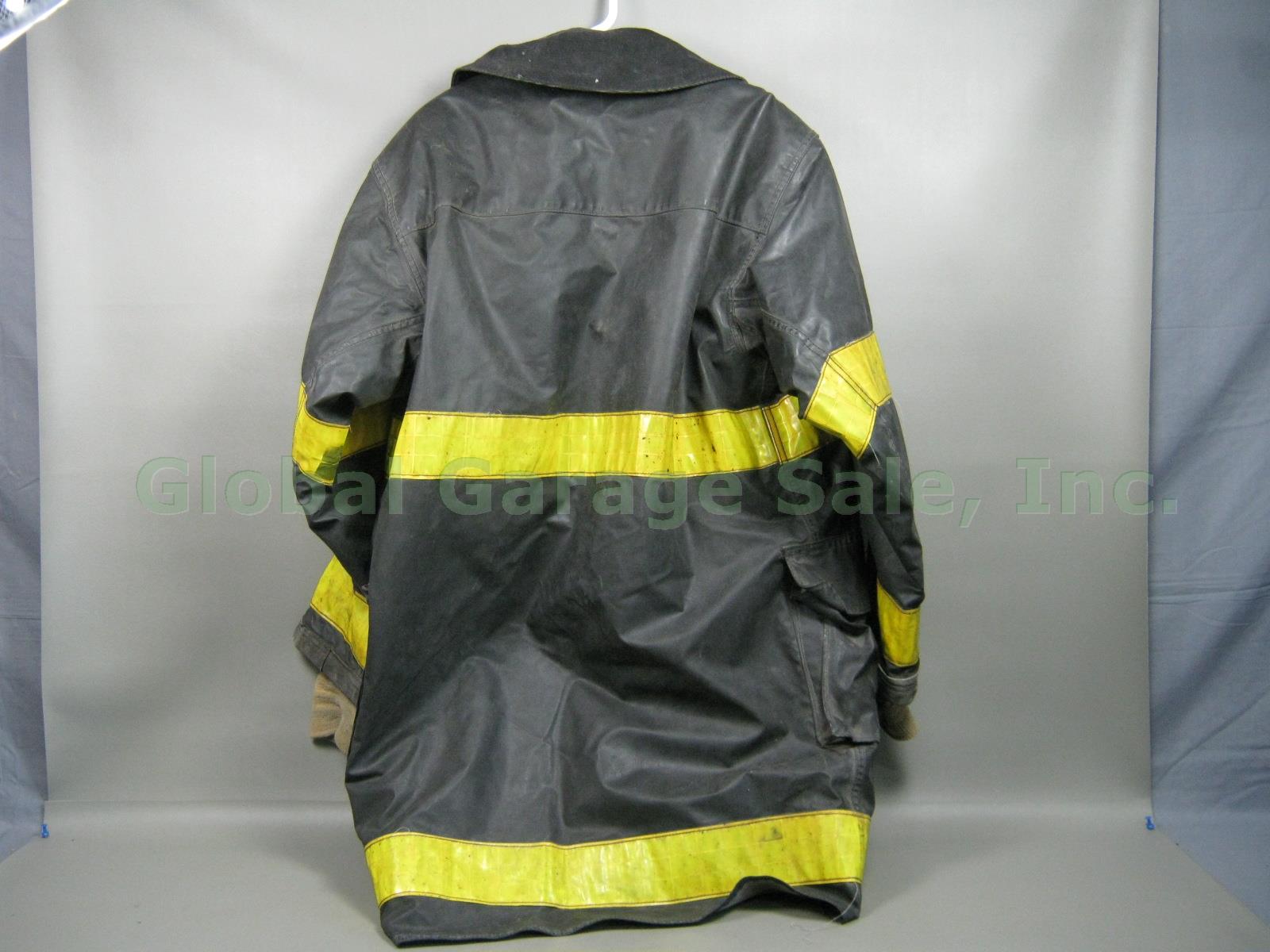 Fyrepel Chicago Illinois Firefighter Winter Turnout Bunker Jacket Coat 46-44 NR! 1