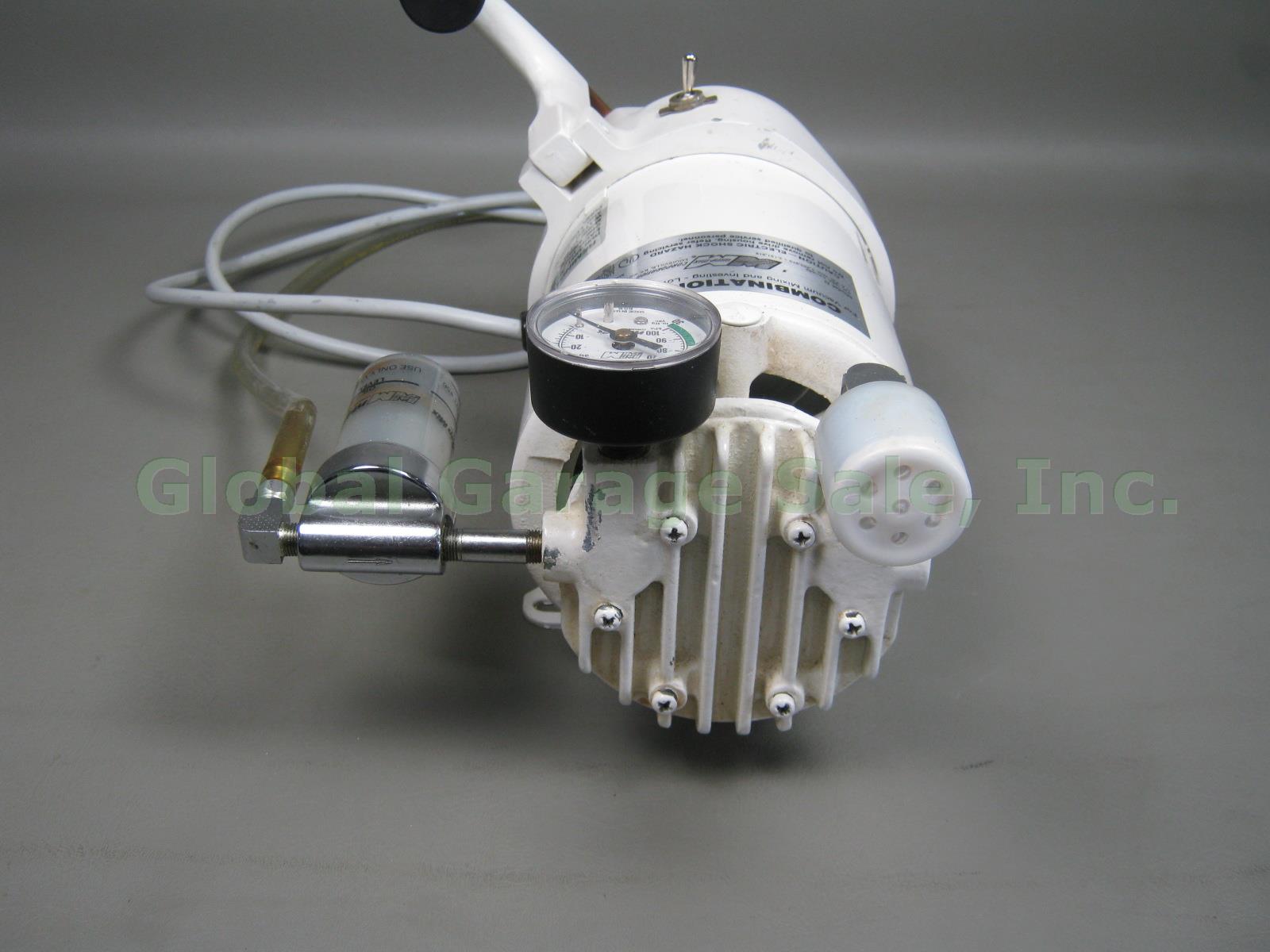 Whip Mix Combination Unit Dental Lab Vacuum Mixer D W/ GE 1/4HP 115/230V Motor 4