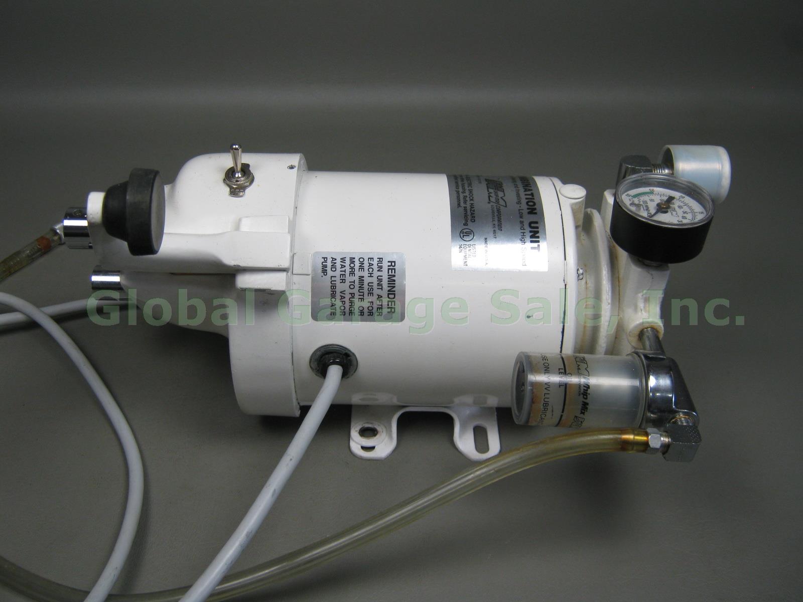 Whip Mix Combination Unit Dental Lab Vacuum Mixer D W/ GE 1/4HP 115/230V Motor 5