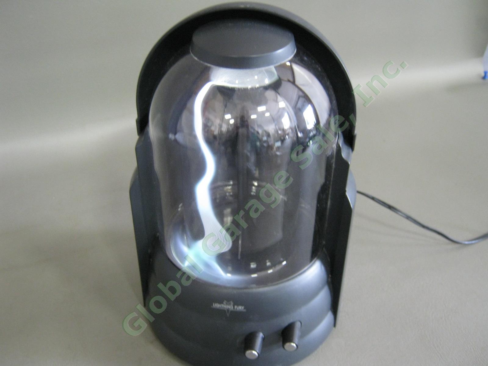 Realistic Lightning Fury Plasma Globe Tesla Coil Touch Light Sound Party Lamp NR