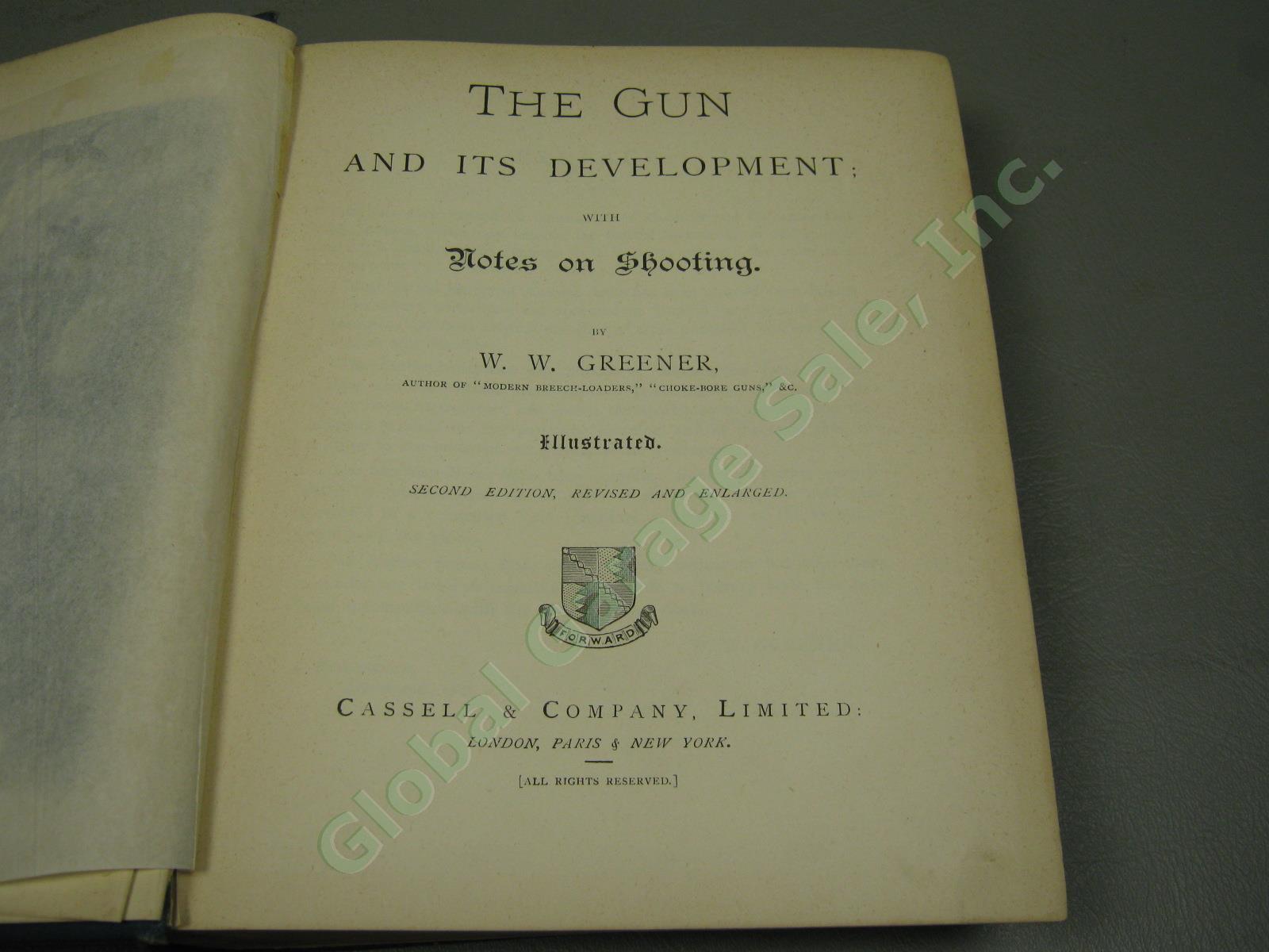 1881 Book The Gun And Its Development W.W Greener 2nd Edition Revised Enlarged 6