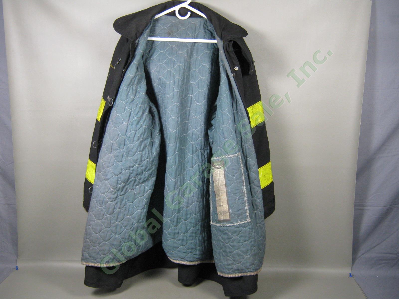 Vtg Janesville FDNY NY NYC Summer Firefighter Fireman Turnout Bunker Jacket Coat 5