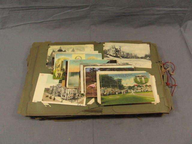 319 Vintage Antique Post Card Collection 1905-1950s Lot