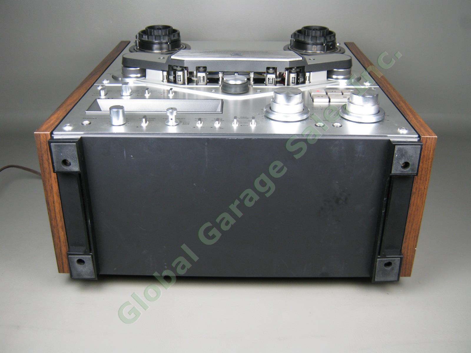 Vtg Akai GX-635D 4-Track Stereo Reel-To-Reel Tape Deck Player Recorder + Manual+ 10