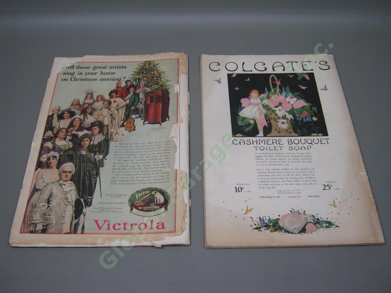 8 Vtg Antique Issues The Ladies Home Journal Magazine 1918-1920 WWII Set Lot NR! 2