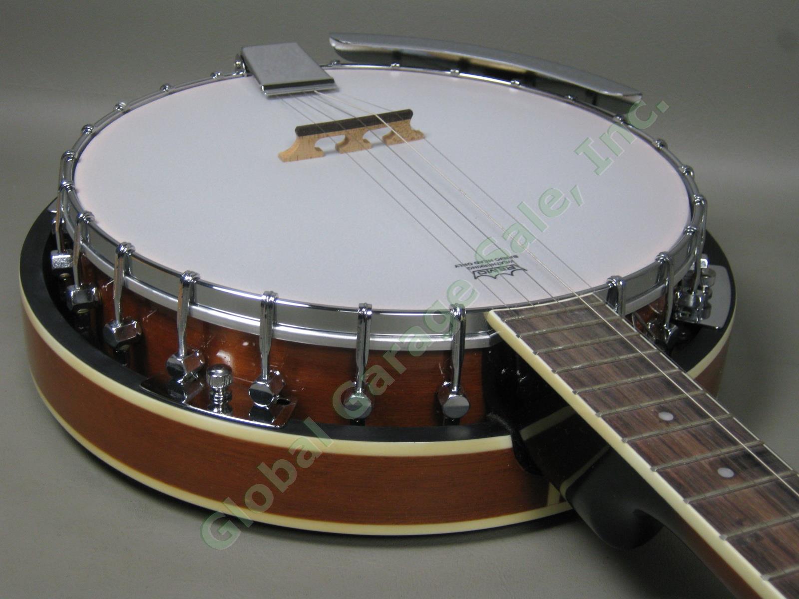 Davison 5-String Resonator Banjo Geared 5th Tuner Great Reviews Near Mint Cond! 8
