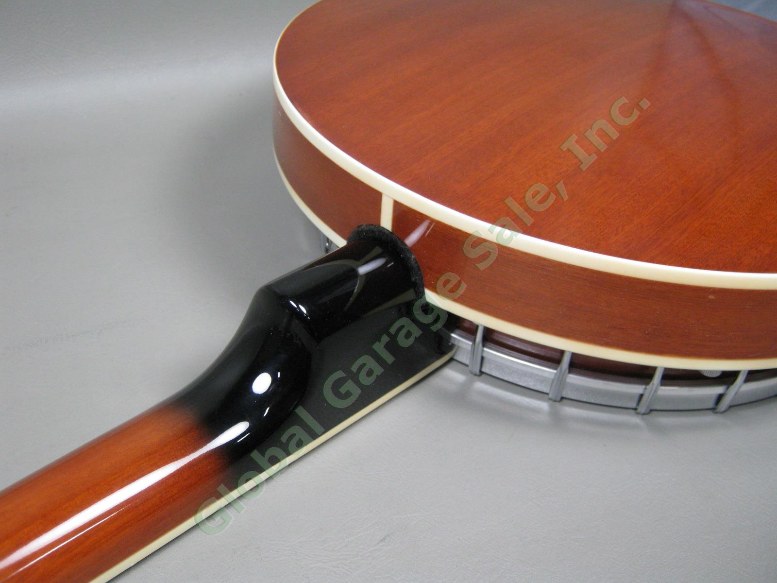 Davison 5-String Resonator Banjo Geared 5th Tuner Great Reviews Near Mint Cond! 14