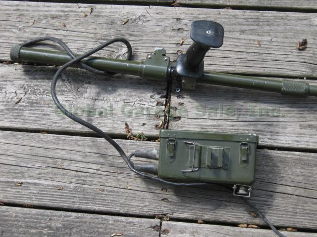 Rare Vtg Chinese Peoples Liberation Army Military Mine Sweeper Metal Detector NR 4