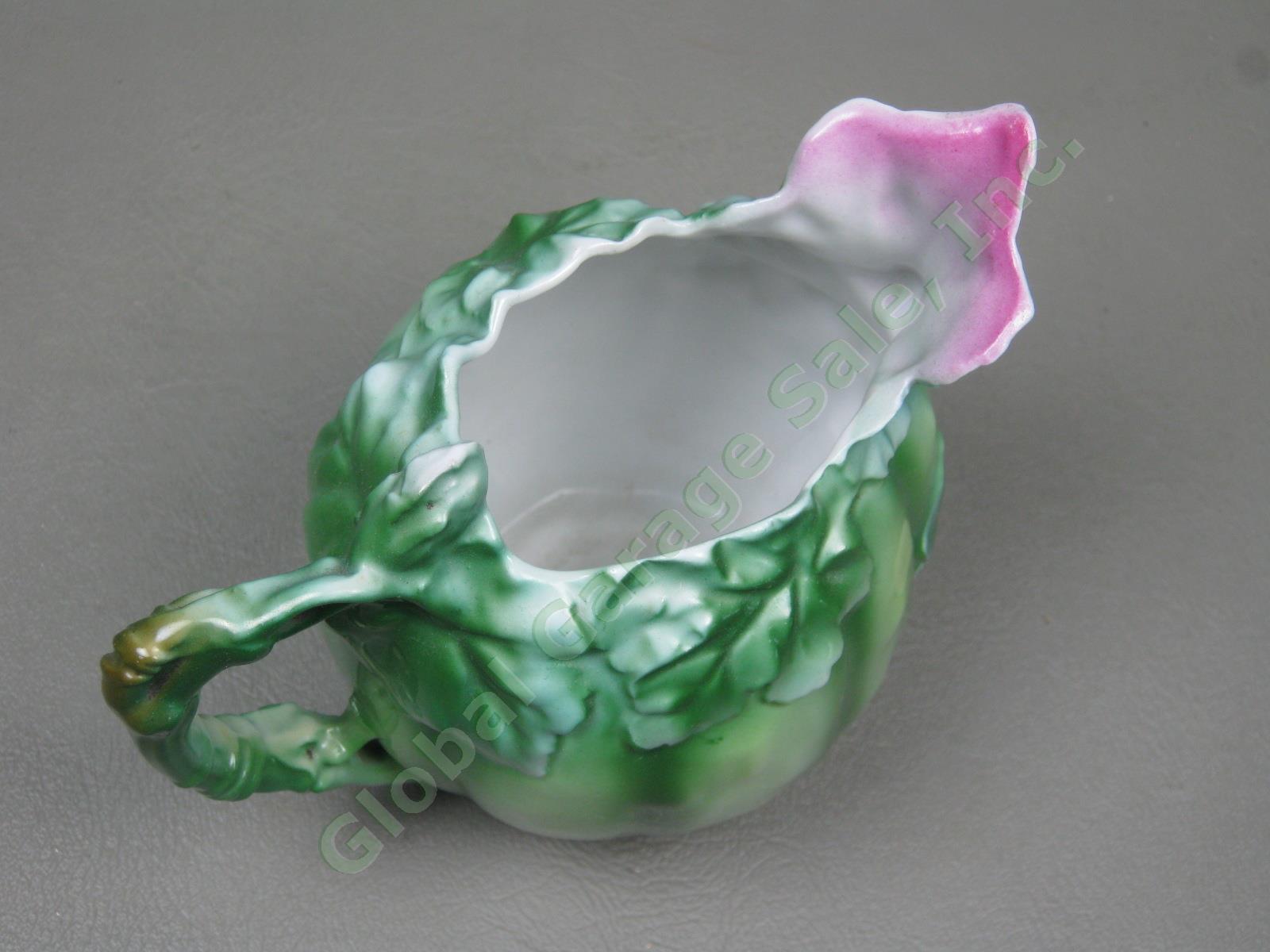 Vtg Antique Royal Bayreuth Bavaria Porcelain 5" Watermelon Milk Pitcher Exc Cond 4