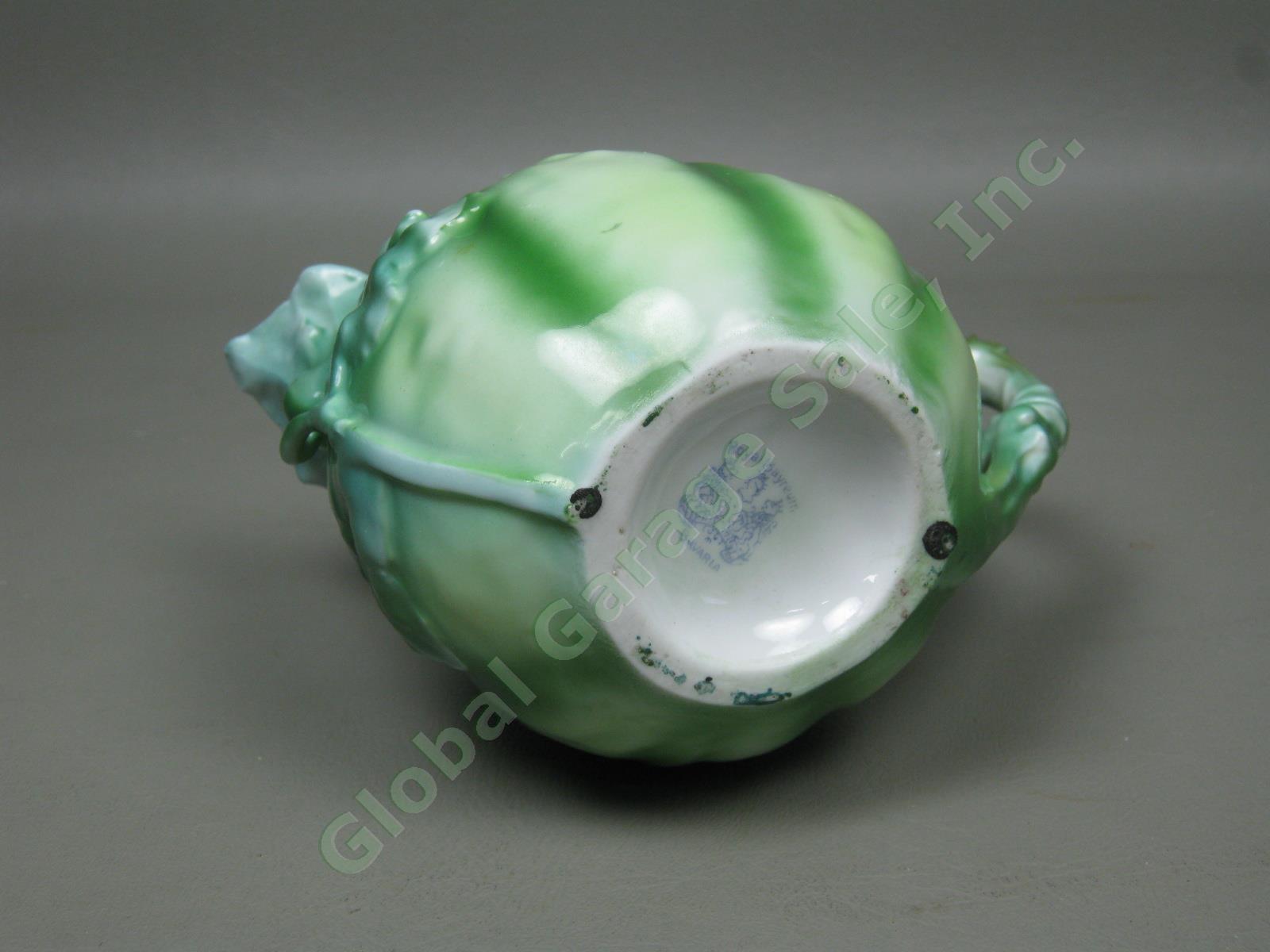 Vtg Antique Royal Bayreuth Bavaria Porcelain 5" Watermelon Milk Pitcher Exc Cond 5