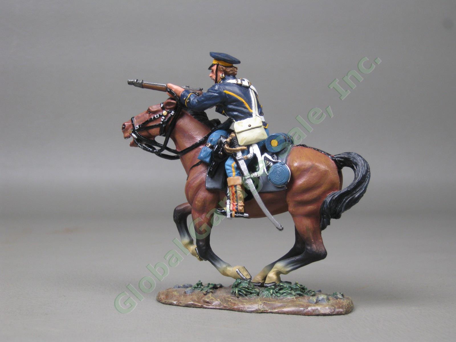 King & Country The Real West TRW001 Mounted US Cavalry Dragoon W/ Rifle + Box 2