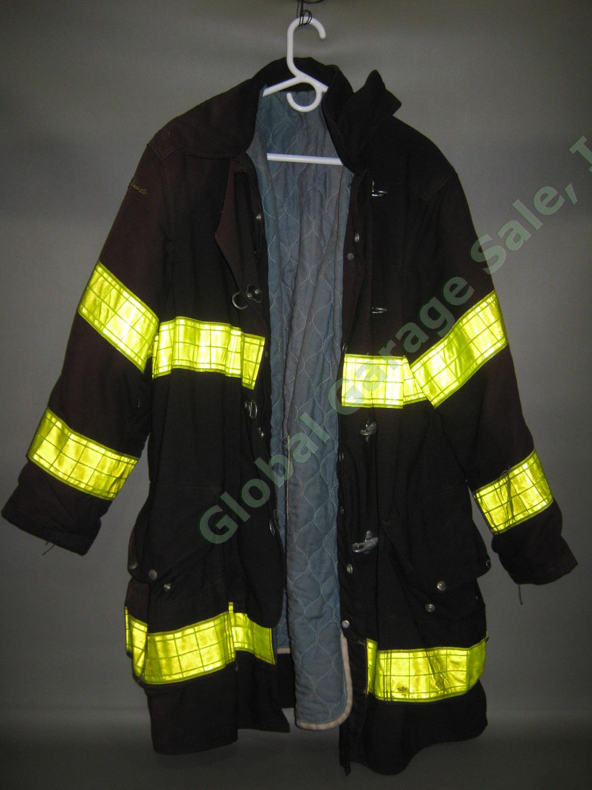 Vtg 1994 Janesville FDNY NY City Fire Dept Bunker Turnout Jacket Coat 42-40R NR! 1