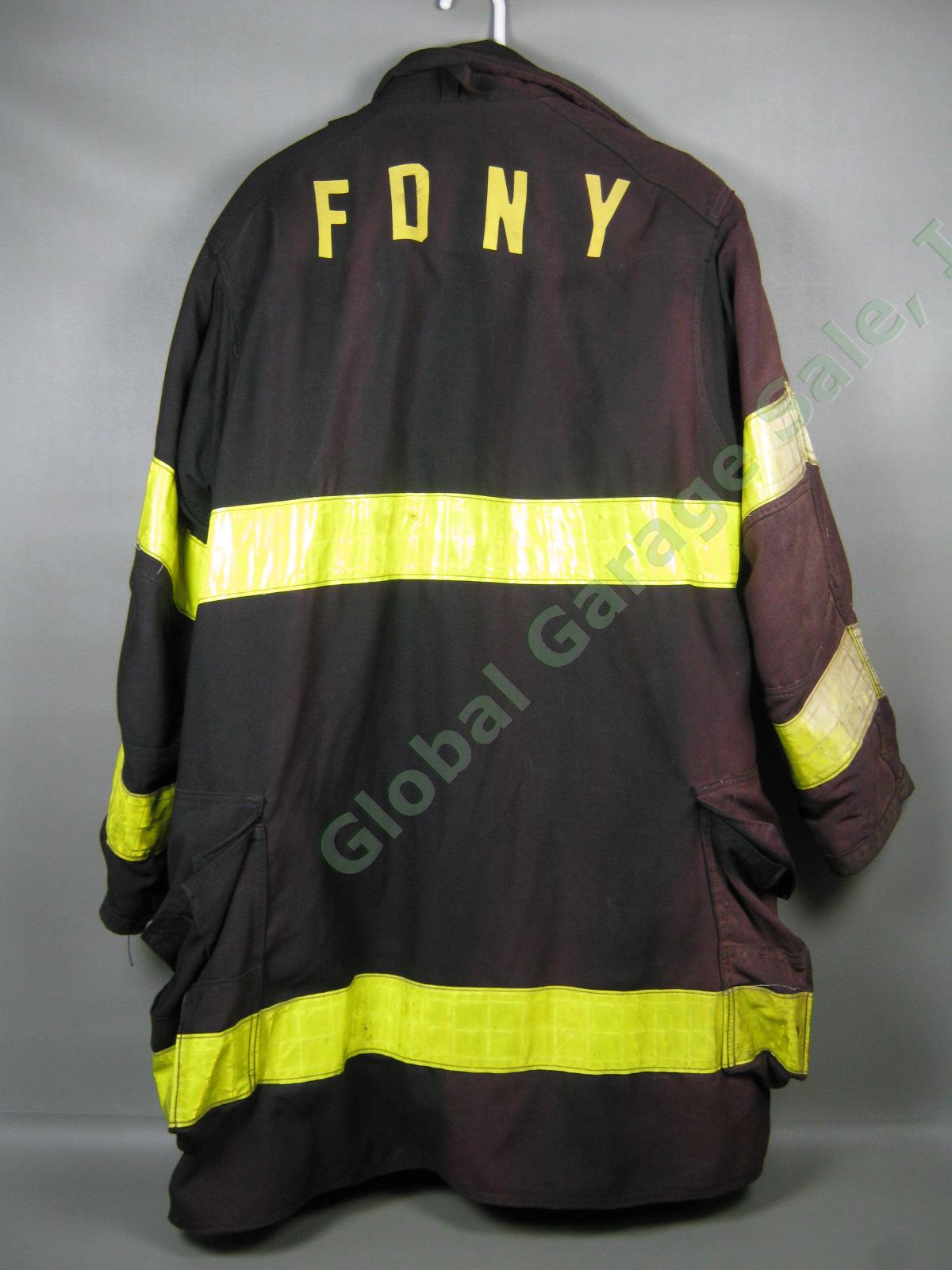 Vtg 1994 Janesville FDNY NY City Fire Dept Bunker Turnout Jacket Coat 42-40R NR! 2