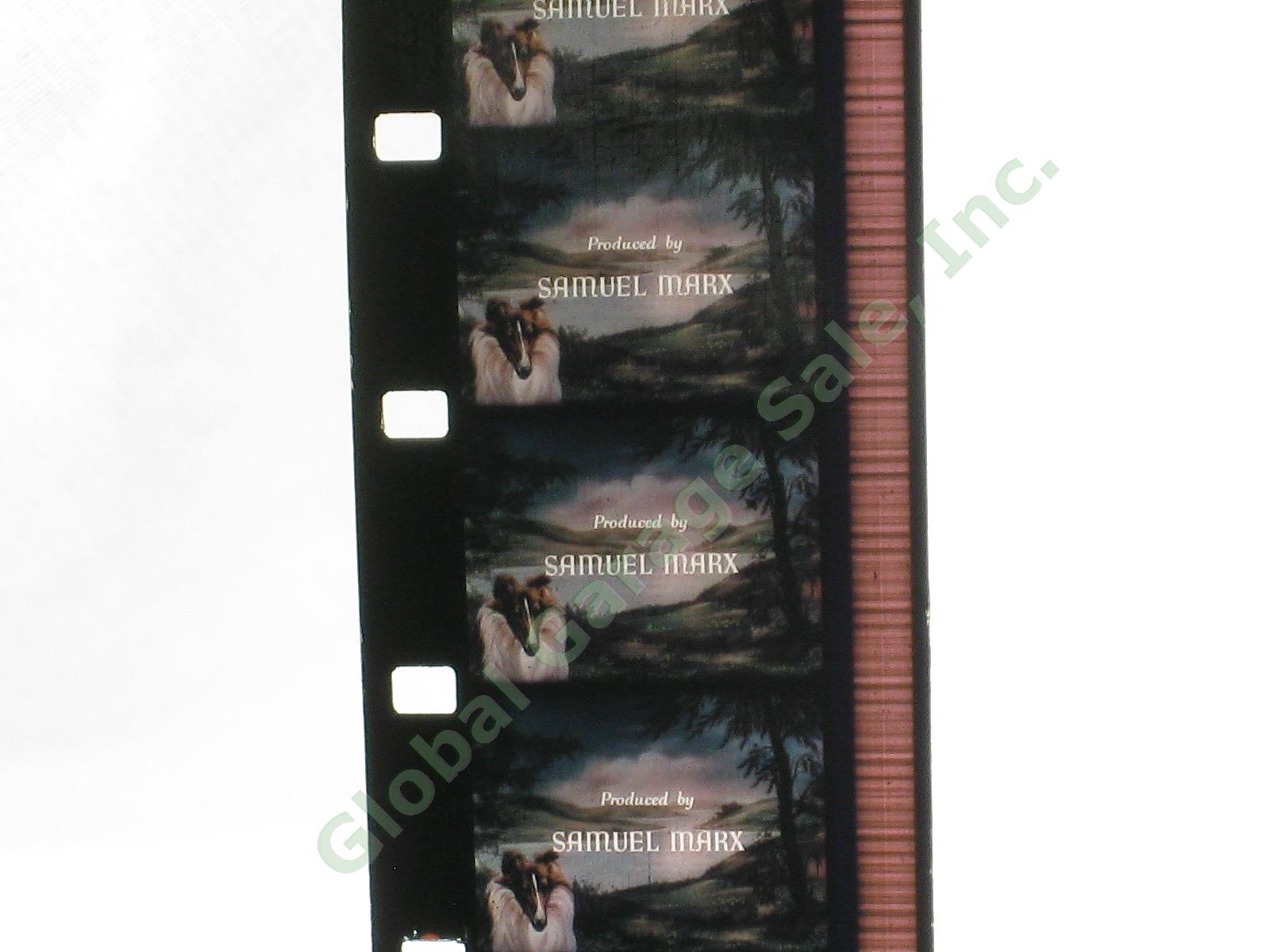 Vtg 16mm Movie Lassie Come Home 3 Film Reels US Army WWII Case Roddy McDowall NR 2