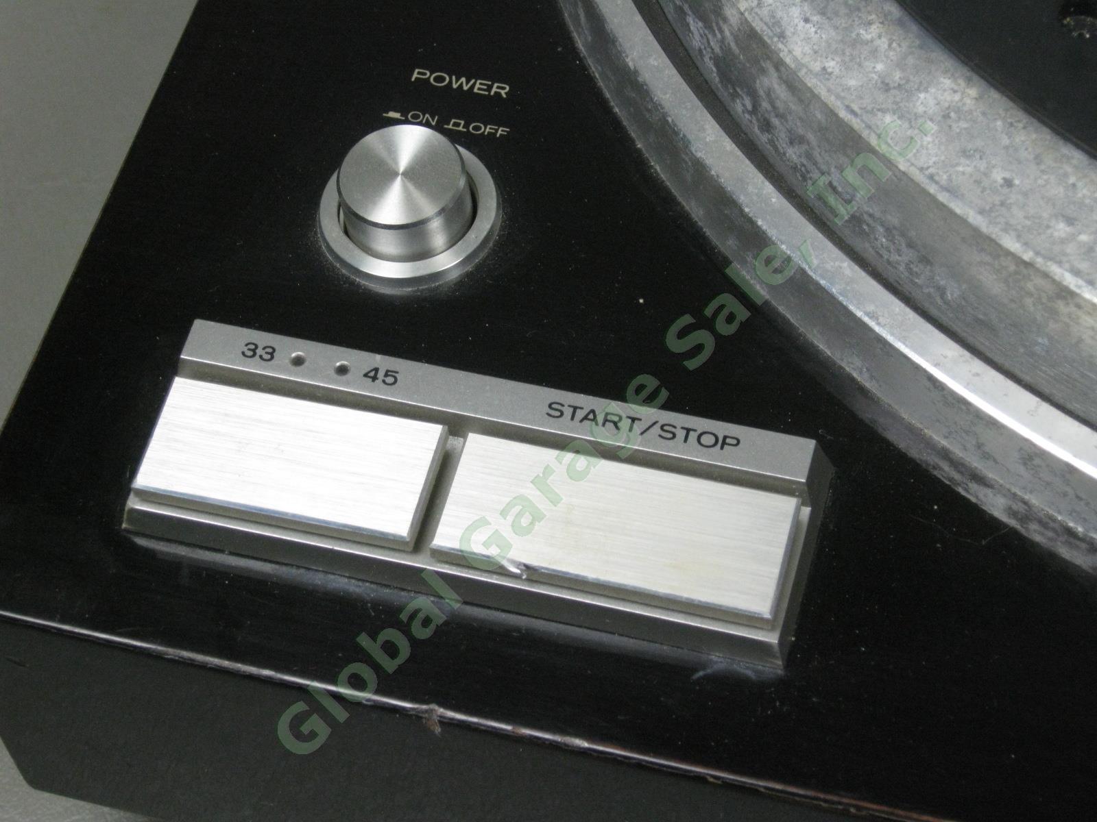 Vtg Kenwood KD-750 Quartz PLL Direct Drive Turntable Tonearm Headshell Cartridge 1