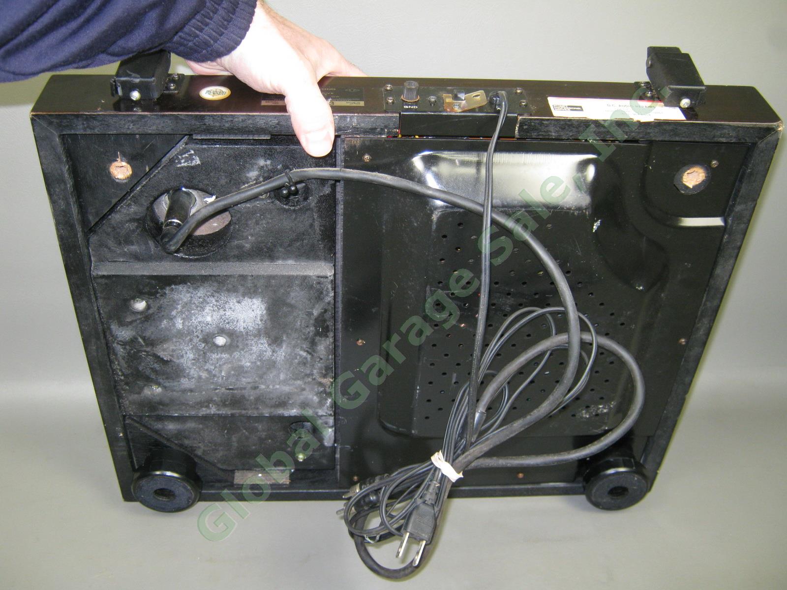 Vtg Kenwood KD-750 Quartz PLL Direct Drive Turntable Tonearm Headshell Cartridge 9
