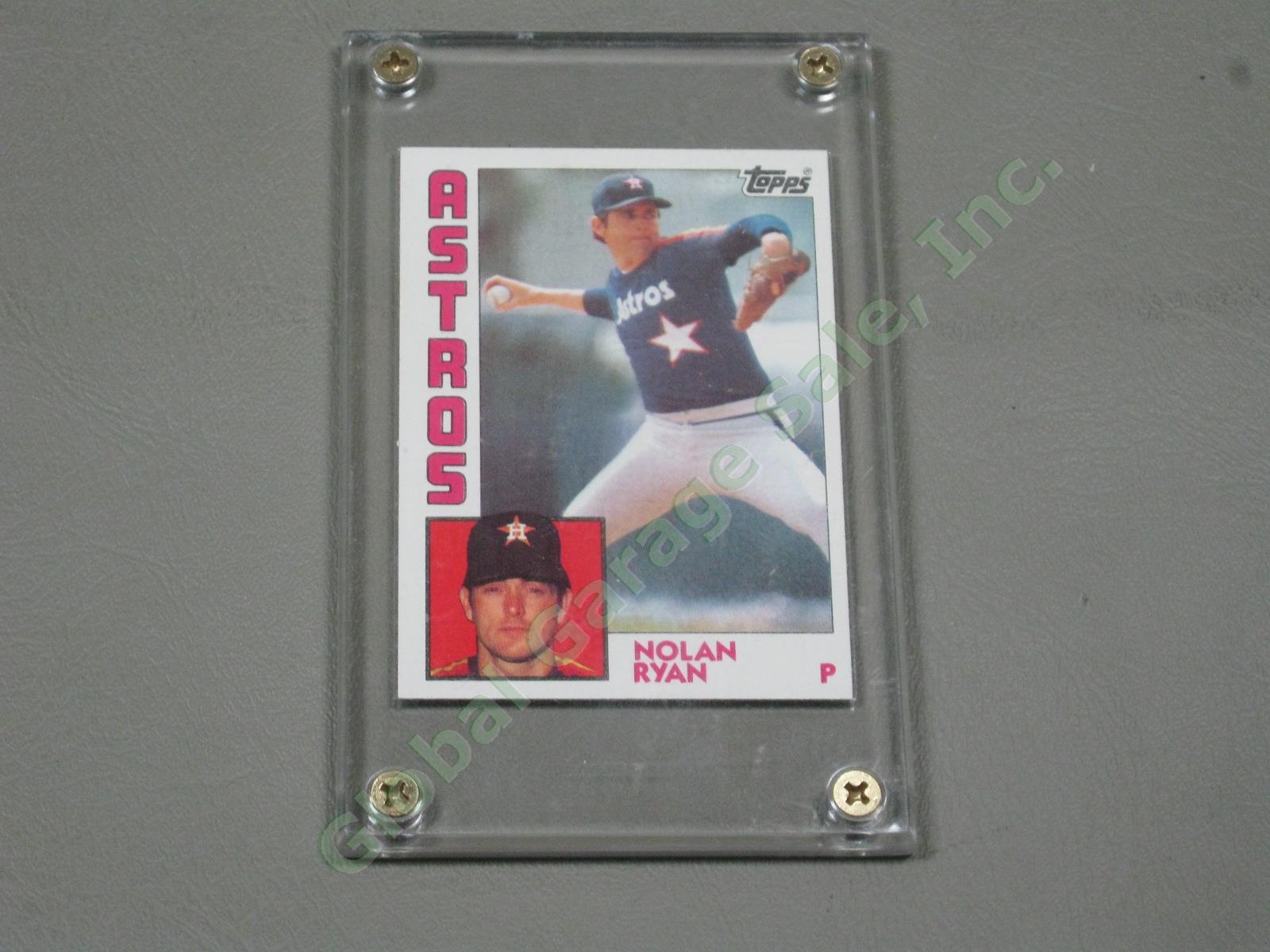 HUGE 3650+/- Vtg Nolan Ryan Baseball Card Lot 1984-1991 Topps Upper Deck #1 ++NR 2