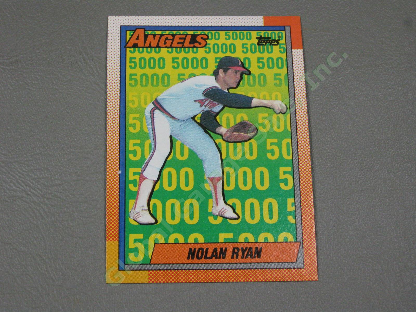 HUGE 3650+/- Vtg Nolan Ryan Baseball Card Lot 1984-1991 Topps Upper Deck #1 ++NR 6