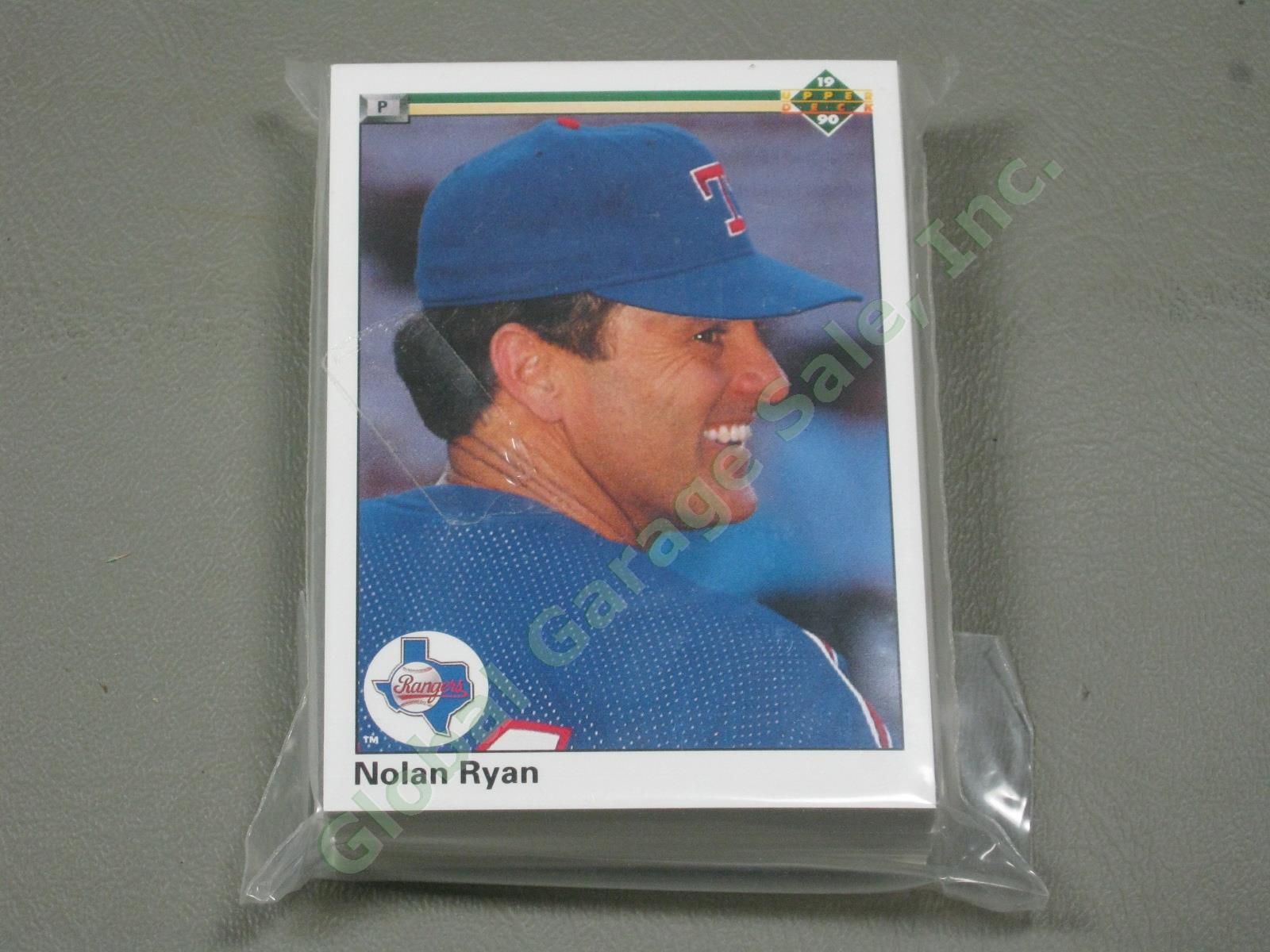 HUGE 3650+/- Vtg Nolan Ryan Baseball Card Lot 1984-1991 Topps Upper Deck #1 ++NR 10