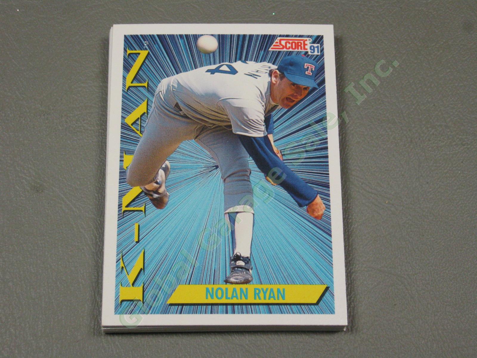 HUGE 3650+/- Vtg Nolan Ryan Baseball Card Lot 1984-1991 Topps Upper Deck #1 ++NR 12
