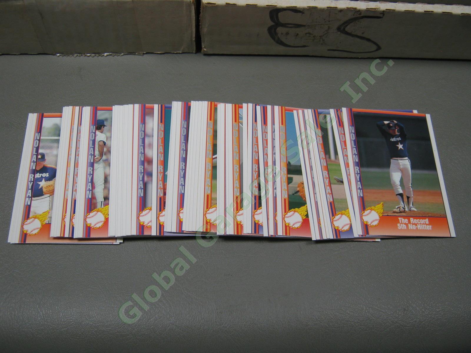 HUGE 3650+/- Vtg Nolan Ryan Baseball Card Lot 1984-1991 Topps Upper Deck #1 ++NR 16
