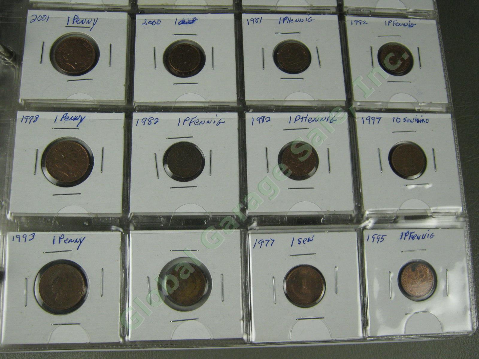 450+/- Foreign World Coin Currency Token Lot 1835-1990s Half Cent Penny Canada + 10