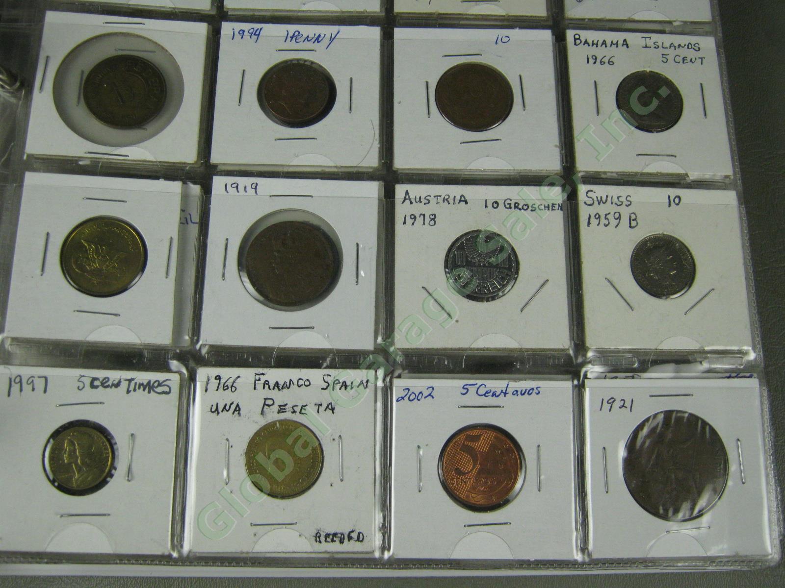 450+/- Foreign World Coin Currency Token Lot 1835-1990s Half Cent Penny Canada + 12