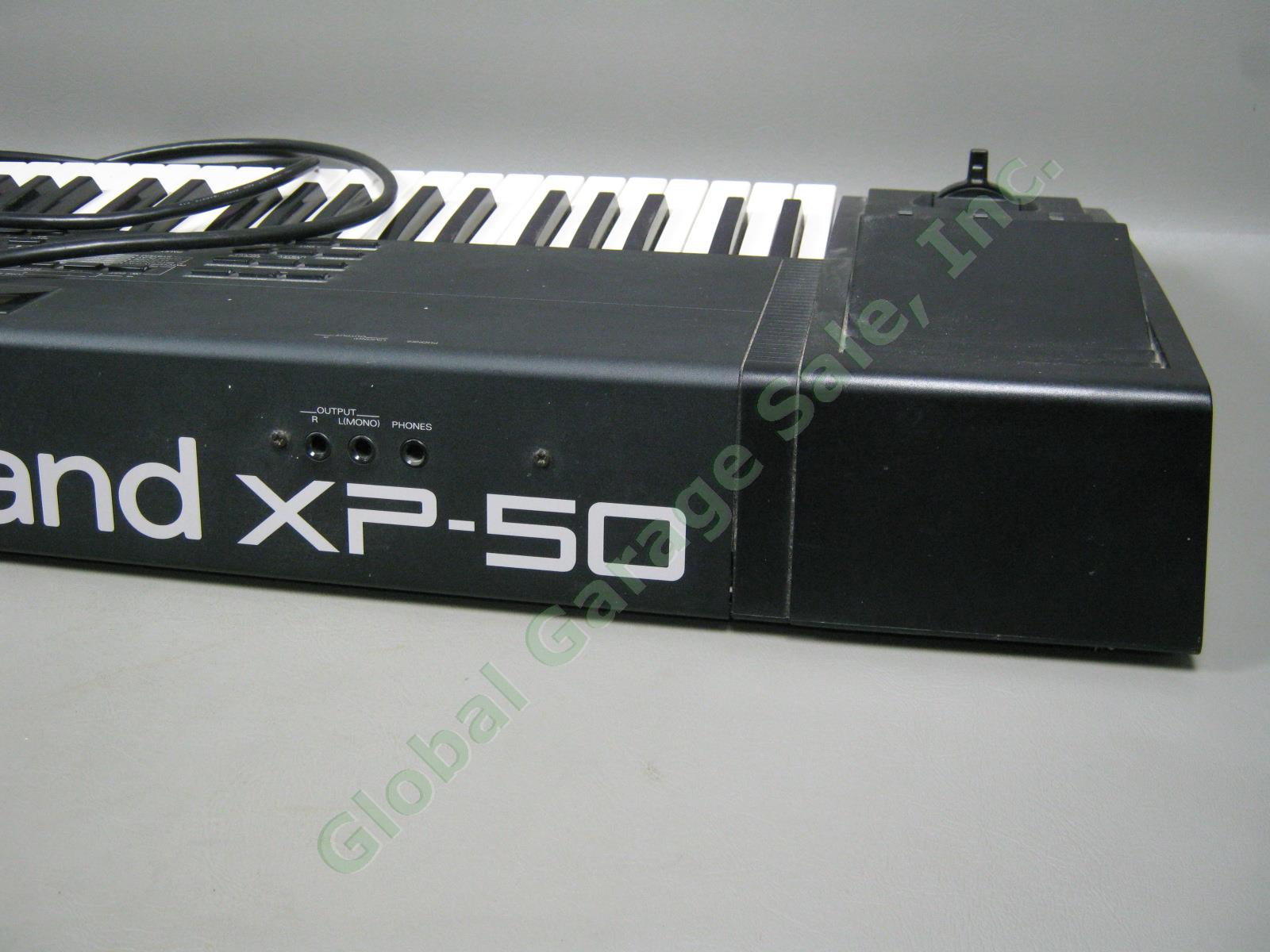 Roland XP-50 Music Workstation 64 Voice 4x Expansion Synthesizer Keyboard +Pedal 9