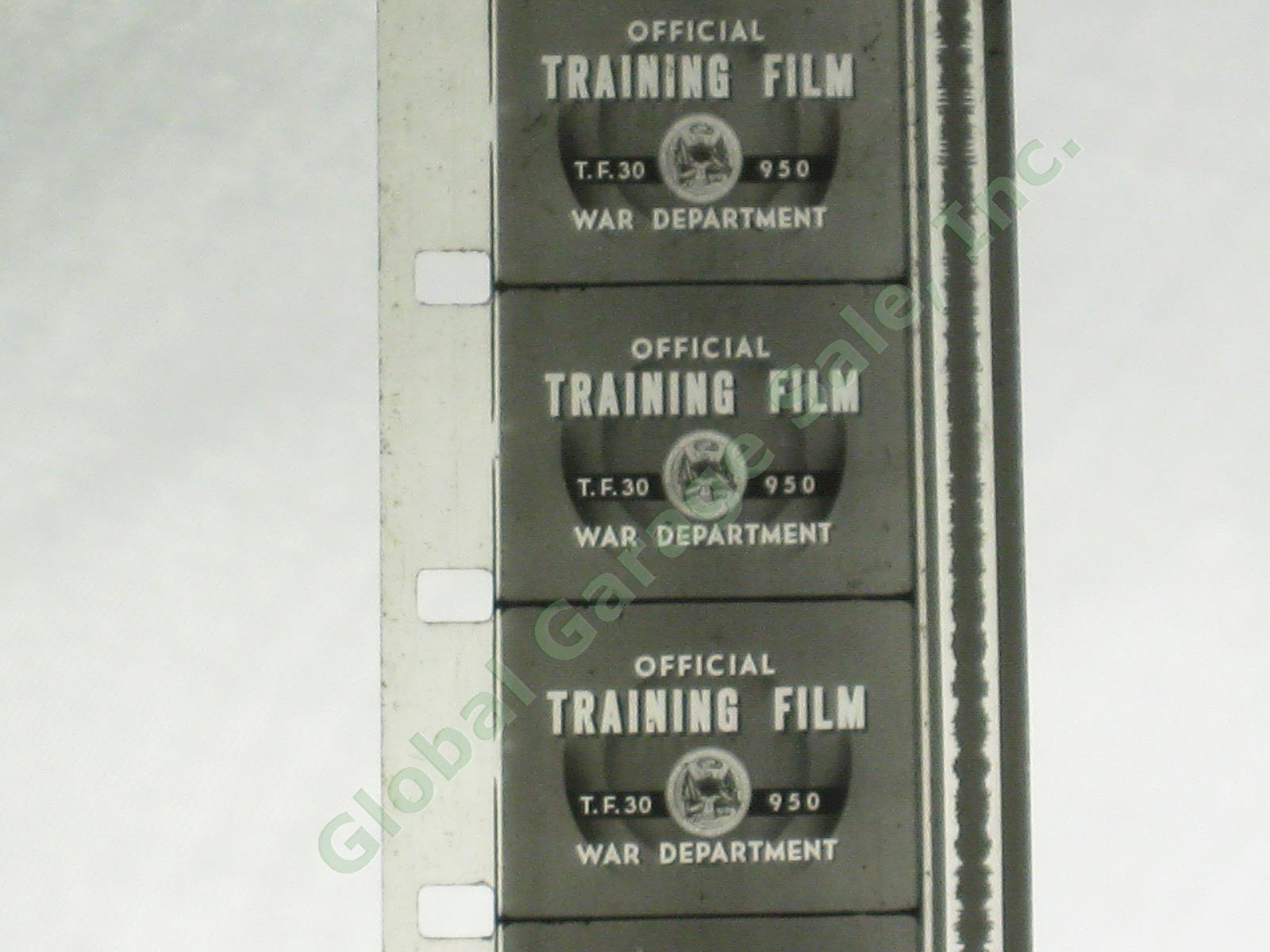Vtg 1942 16mm Movie Next Of Kin 3 Film Reels Jack Hawkins US War Dept WWII Case 5