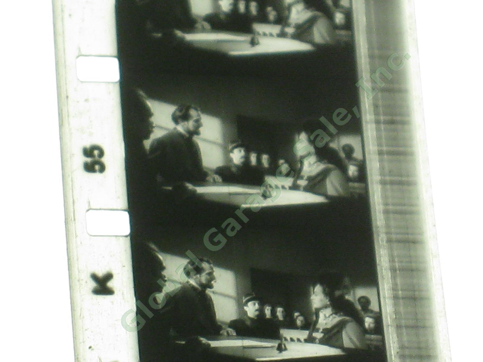 Vtg 16mm Movie Song Of Bernadette Vincent Price 4 Film Reels US Army WWII Case 5