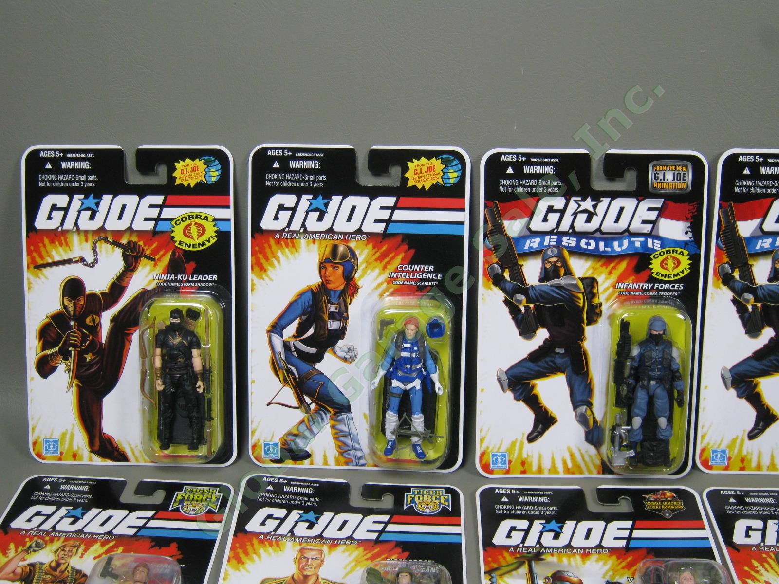 12 New GI Joe 25th Anniversary Figures Tiger Force Python Patrol Resolute Intl 1