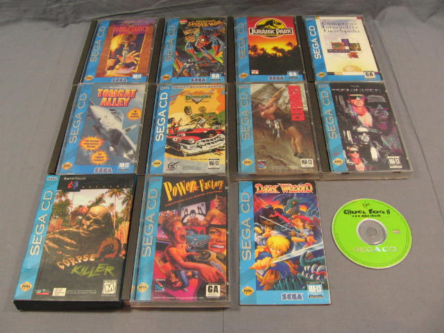 HUGE Sega CD 32x Genesis Video Game Collection Lot 90+ 5