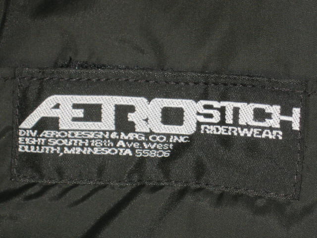 Aerostich Darien Insulated Motorcycle Jacket Size XL NR 4