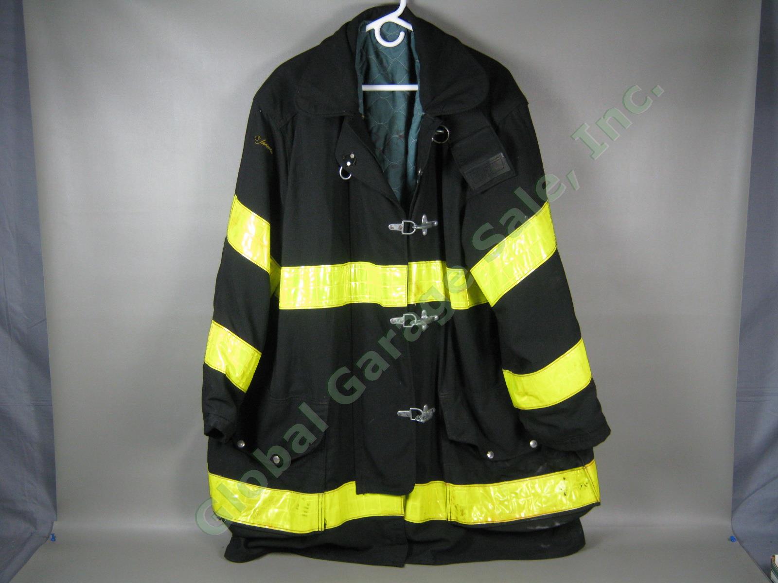 Janesville FDNY New York Fire Dept Firefighter Summer Turnout Bunker Jacket NR! 1