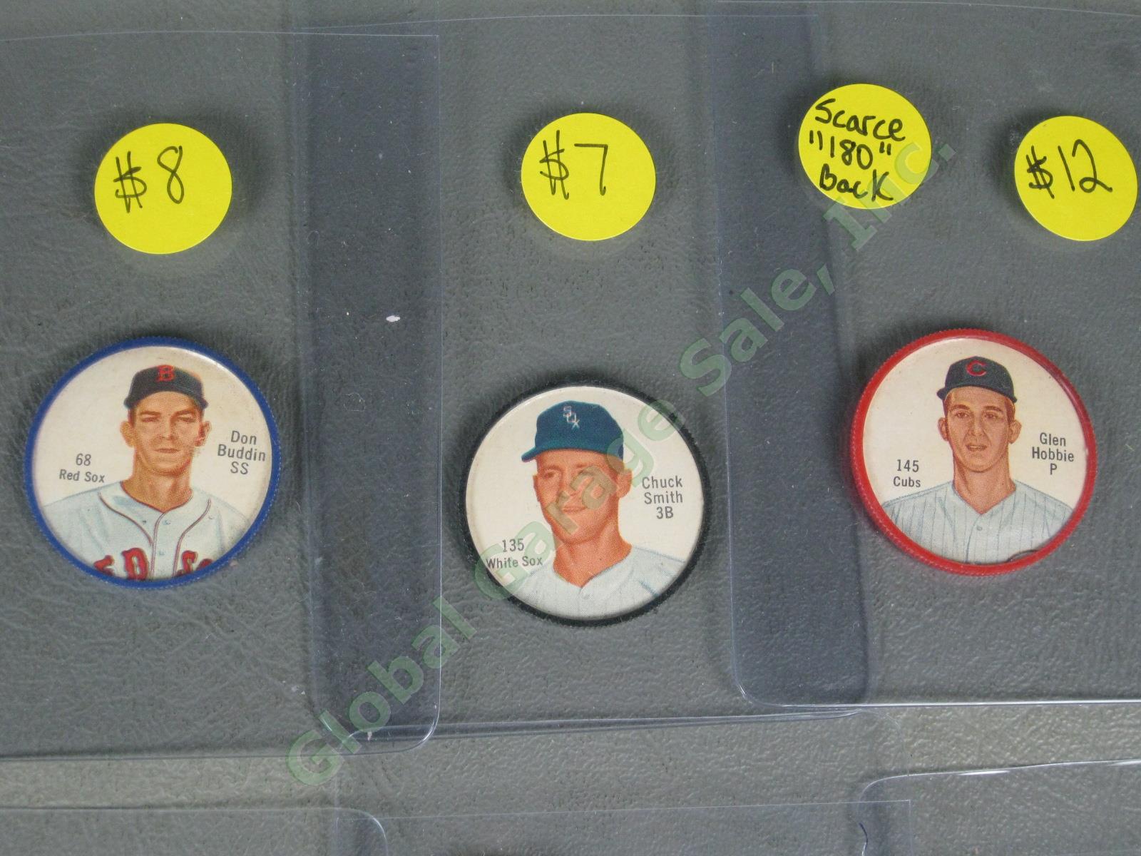 30 Vtg 1962 Salada Baseball + Football Coins Lot Hall of Famers Short Prints NR! 6