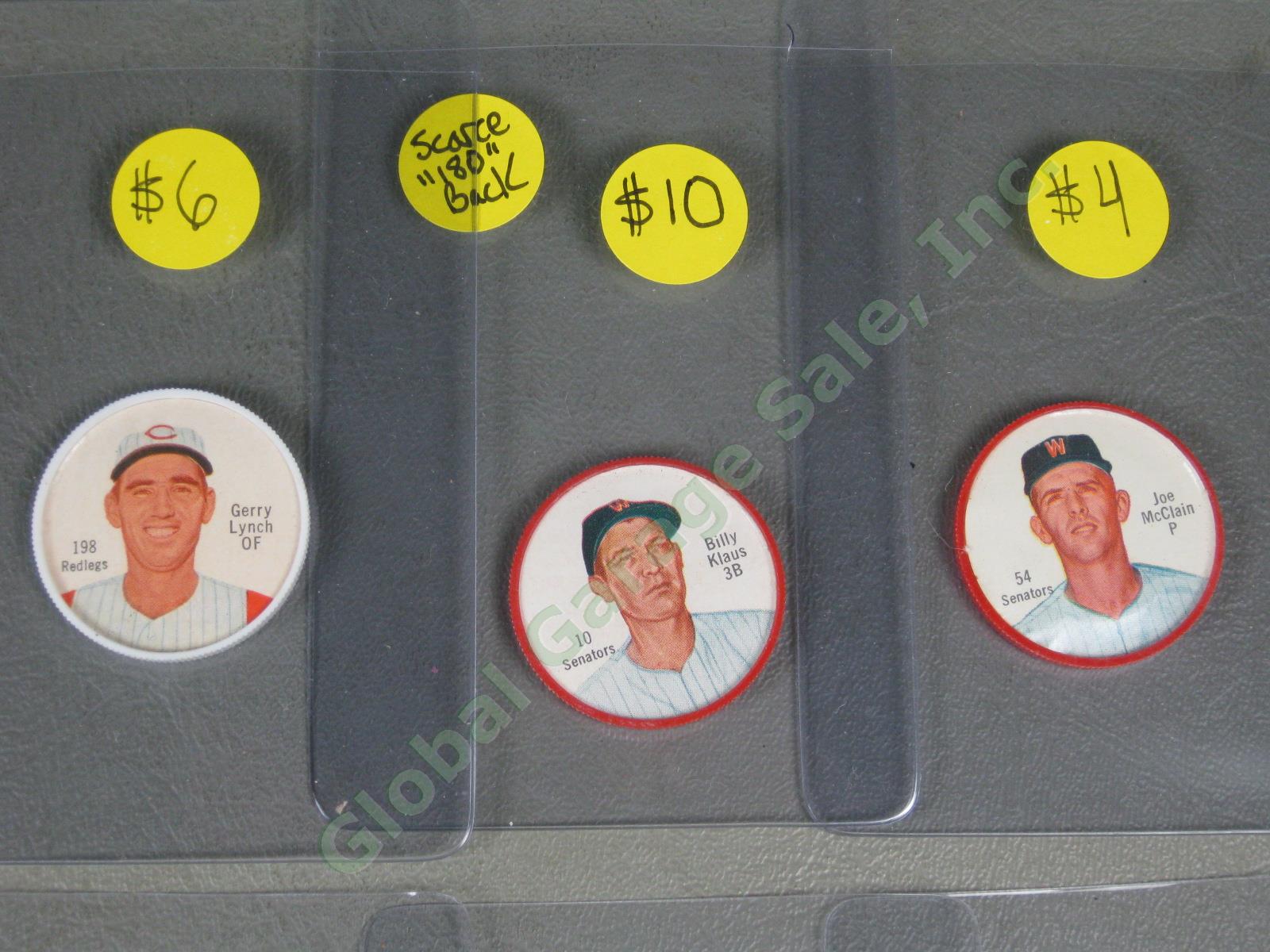 30 Vtg 1962 Salada Baseball + Football Coins Lot Hall of Famers Short Prints NR! 7