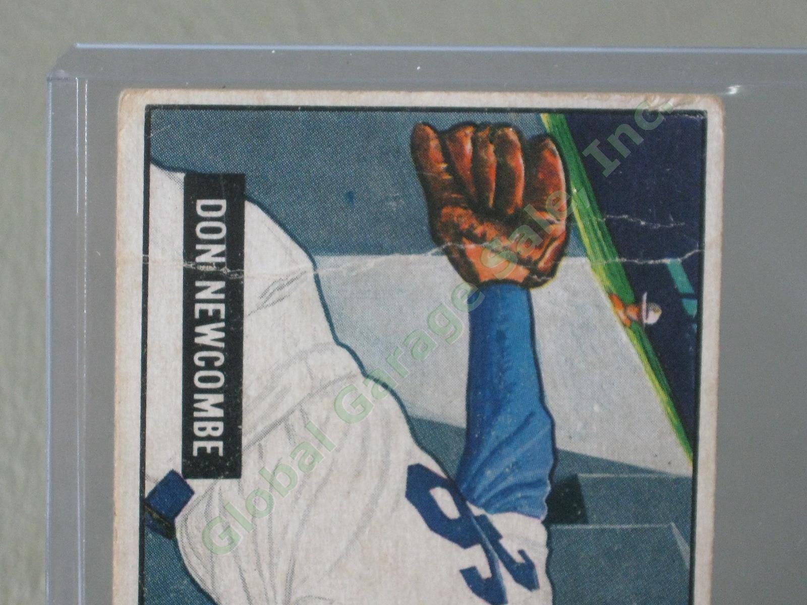 16 Bowman 1951 Baseball Card Lot w/ HOF Peewee Reese Durocher Newcombe Branca ++ 6