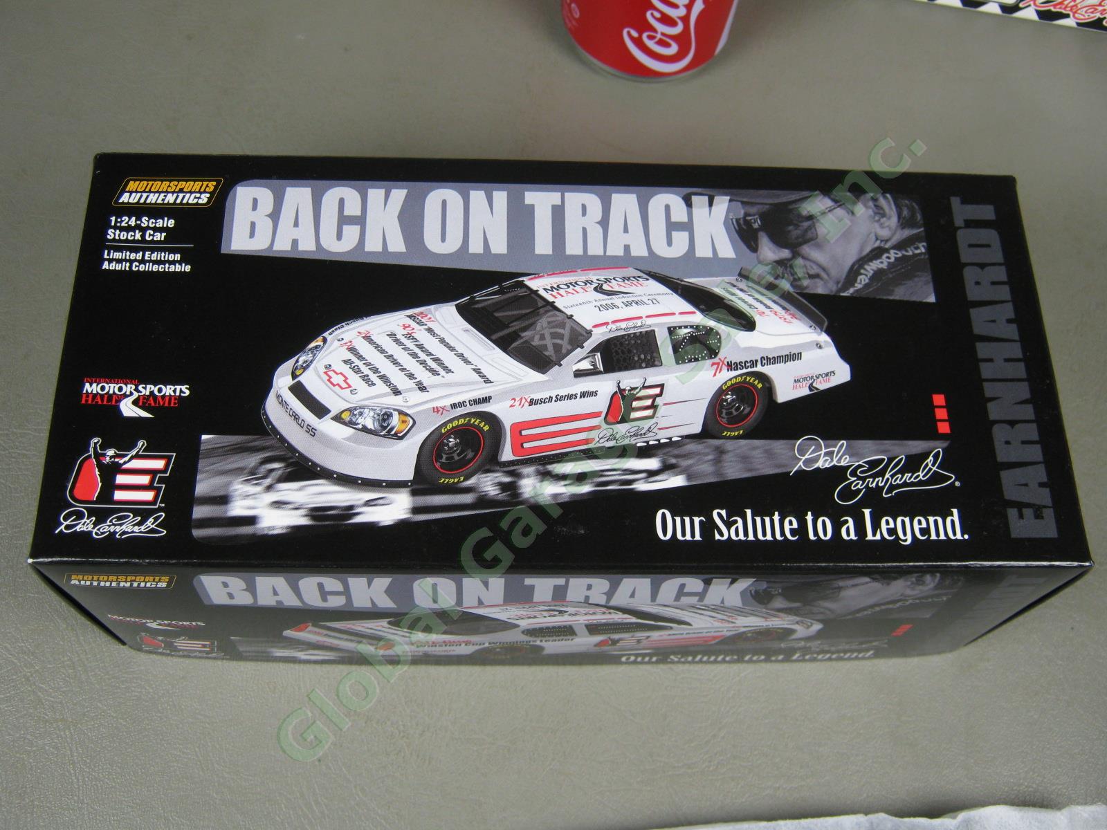 2 Dale Earnhardt 1:24 Diecast Car Banks Action 1956 Ford + Daytona Victory Book+ 2