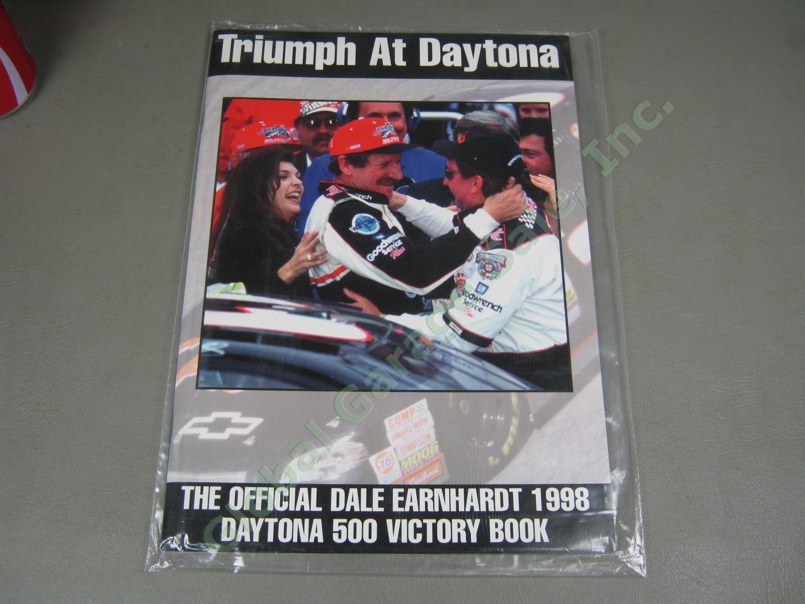 2 Dale Earnhardt 1:24 Diecast Car Banks Action 1956 Ford + Daytona Victory Book+ 18