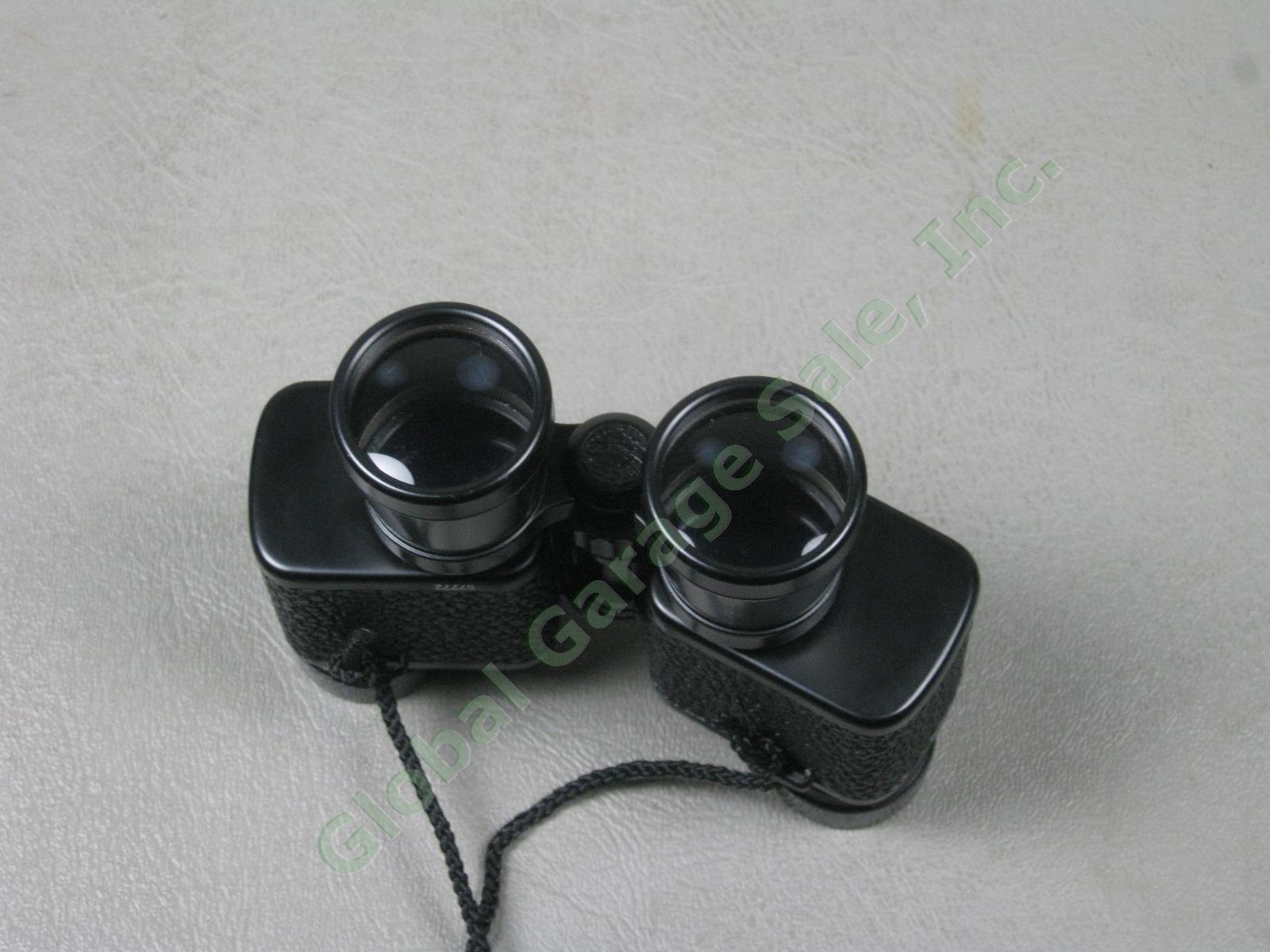 2 Pair Binoculars Lot Orvis 8x25 W West Germany W/Case + Bushnell PowerView 8x21 2