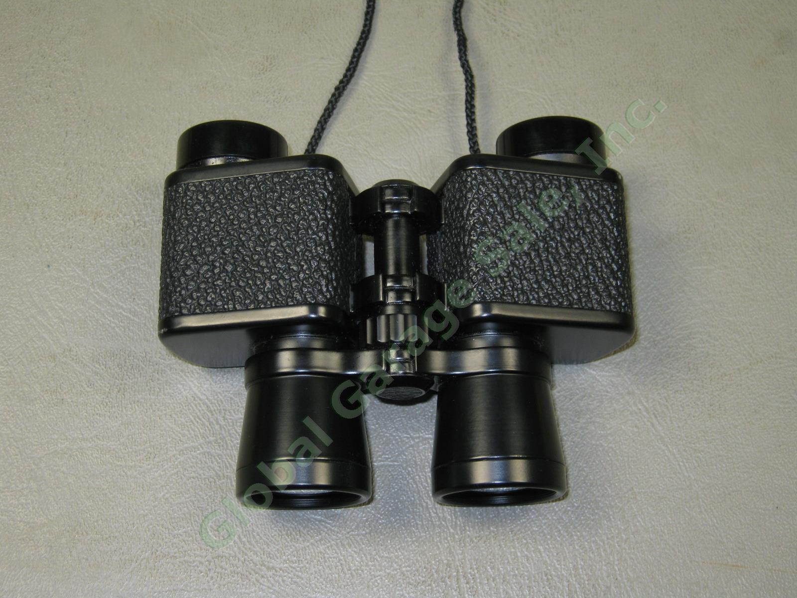 2 Pair Binoculars Lot Orvis 8x25 W West Germany W/Case + Bushnell PowerView 8x21 3