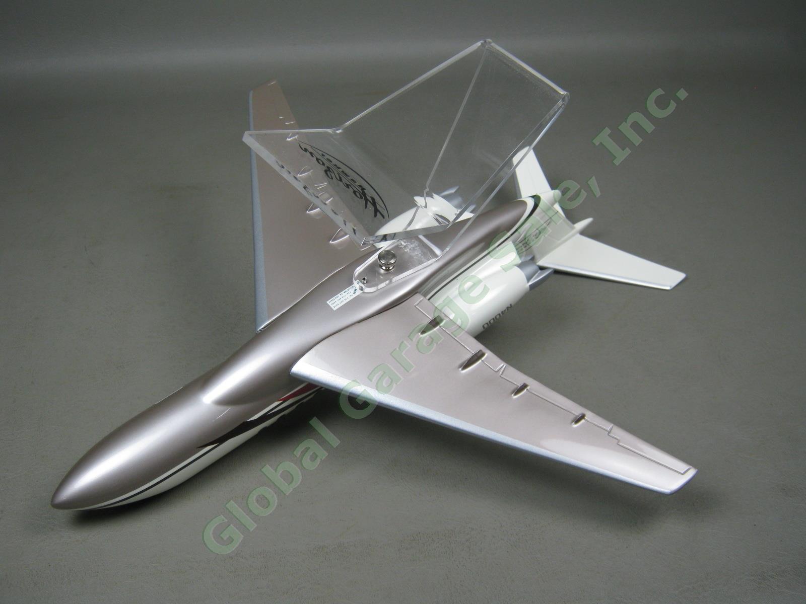 Pacmin Hawker Horizon 4000 Airplane Aircraft Jet 1/48 Desktop Display Model 17.5 4