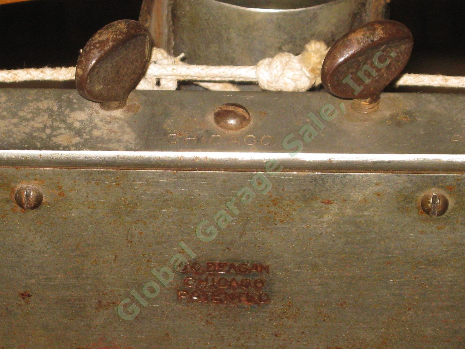 Vtg Antique J.C Deagan Musical Bells Model 352 Marimba Xylophone 1917 Patent NR! 3