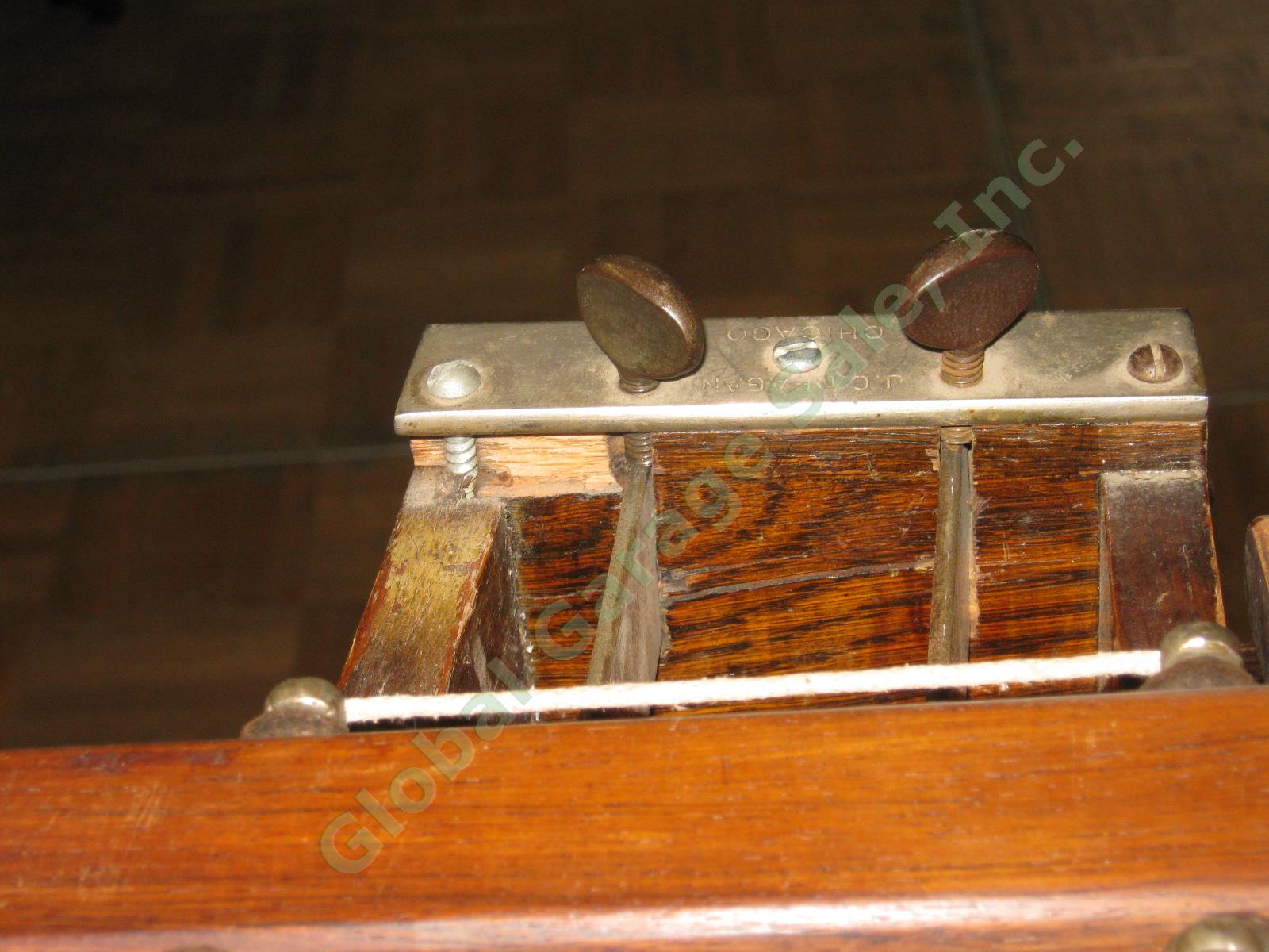 Vtg Antique J.C Deagan Musical Bells Model 352 Marimba Xylophone 1917 Patent NR! 10