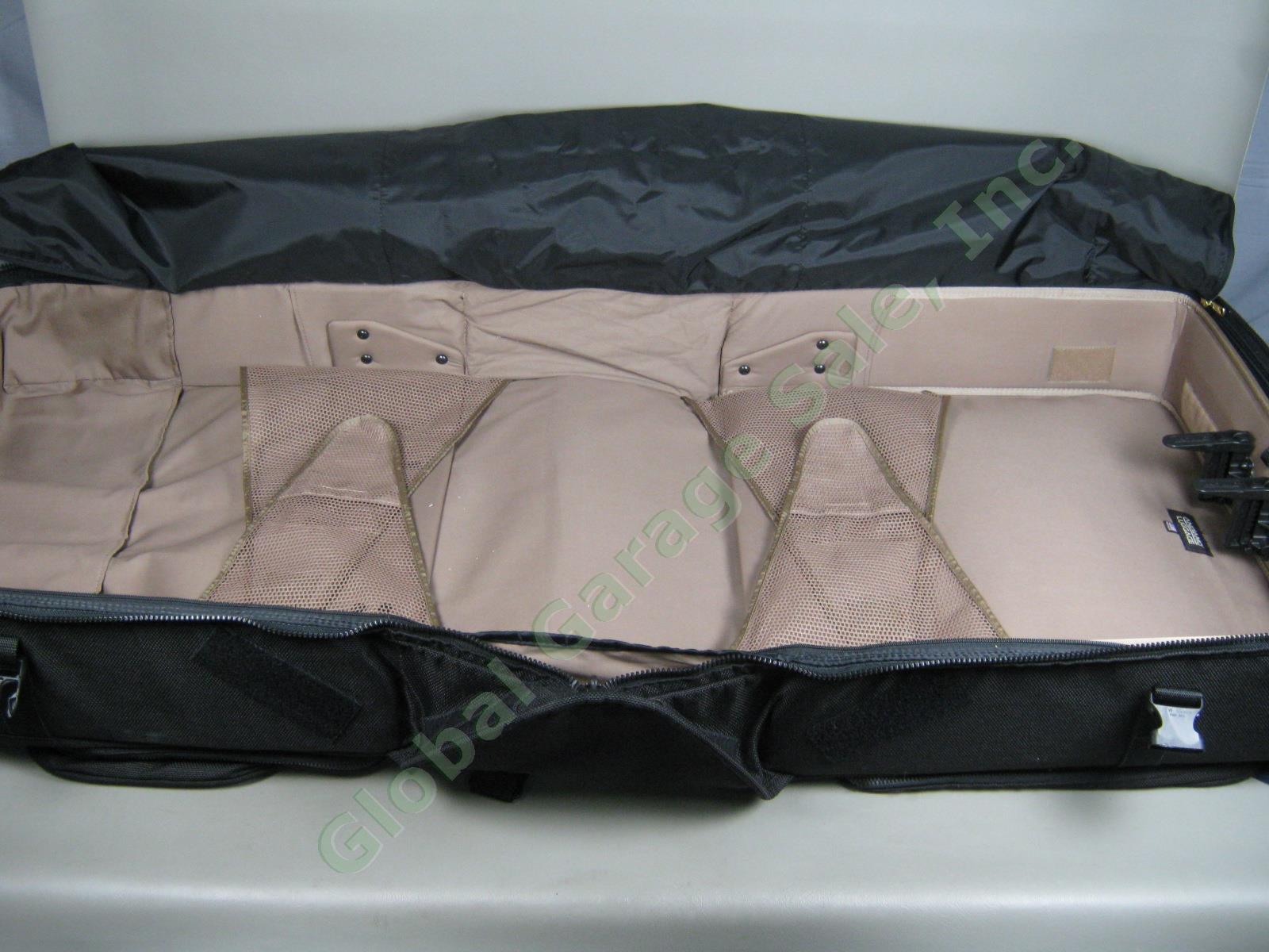 Andiamo Valoroso Wheeled Wardrobe Garment Bag Black Luggage 25x24x16 Exc Cond! 7