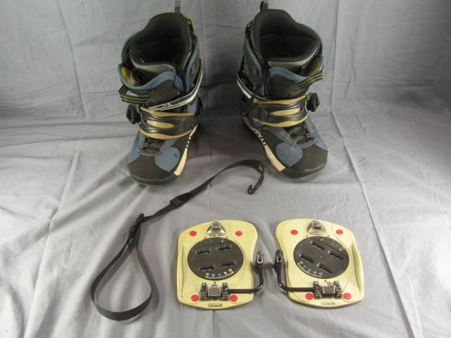 K2 Clicker Guide Snowboard Boots + Bindings Size 9.5 NR