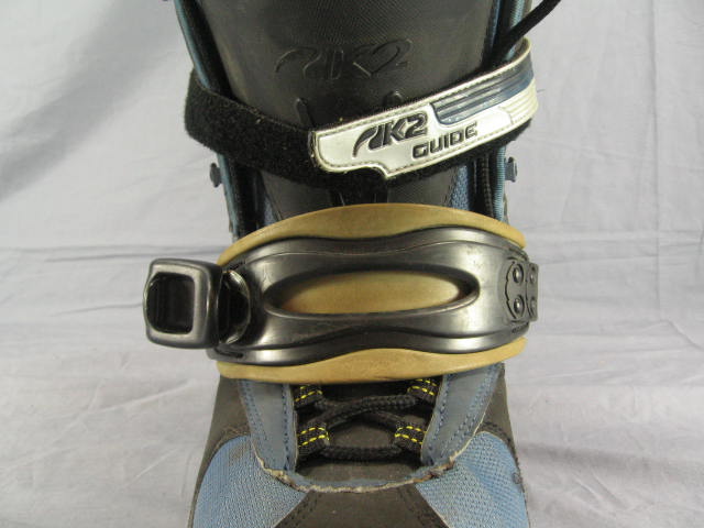 K2 Clicker Guide Snowboard Boots + Bindings Size 9.5 NR 3