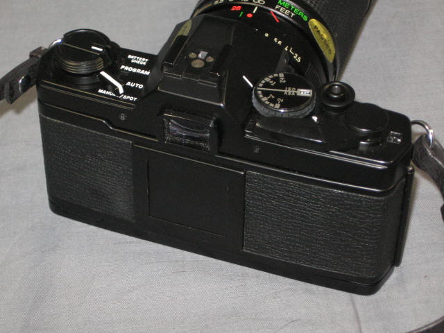 Olympus OM-2S Program SLR Camera Vivitar 28-85mm Lens + 6